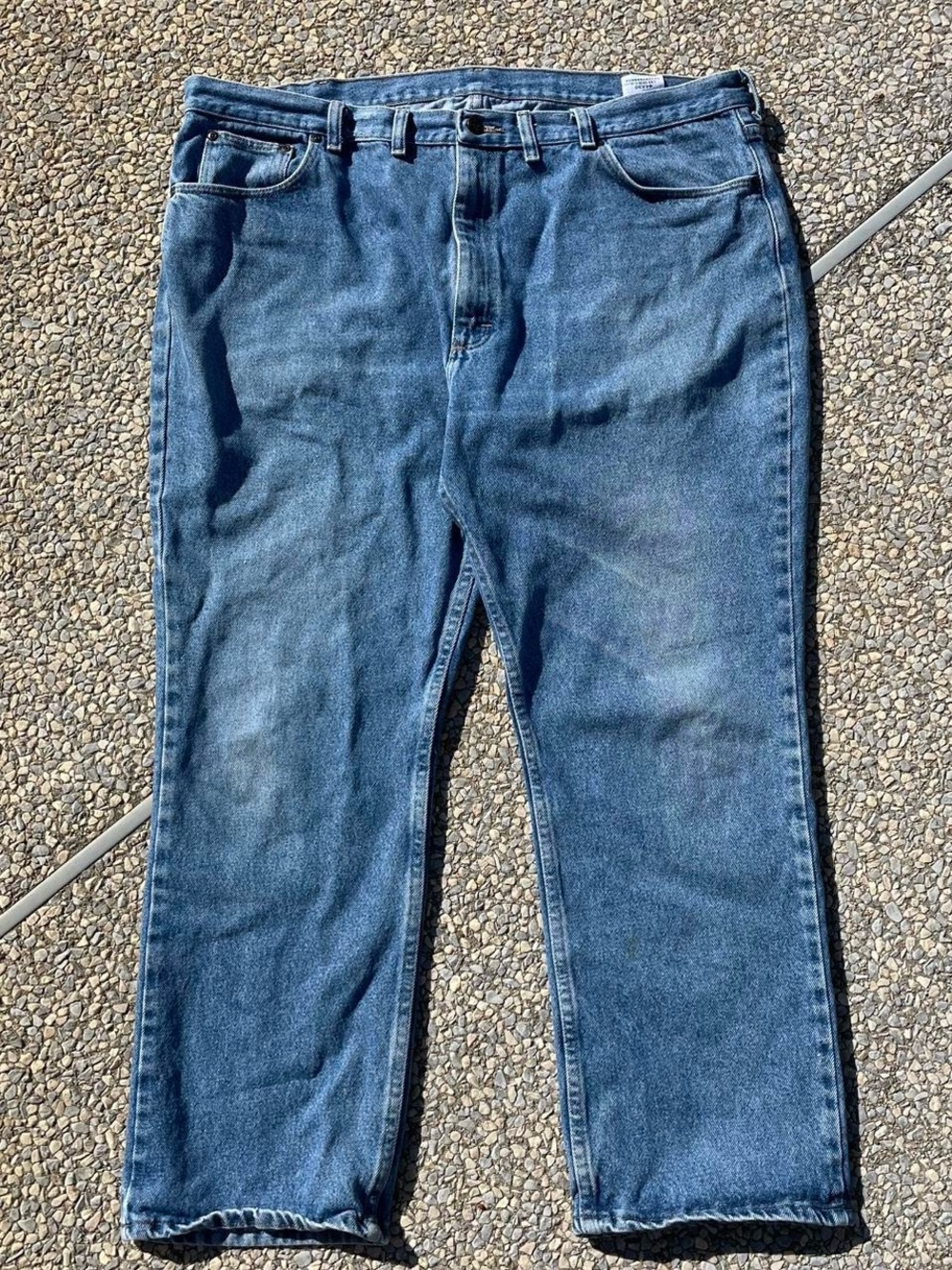 BCC Blues Men's Blue Denim Jeans - Classic Straight Fit